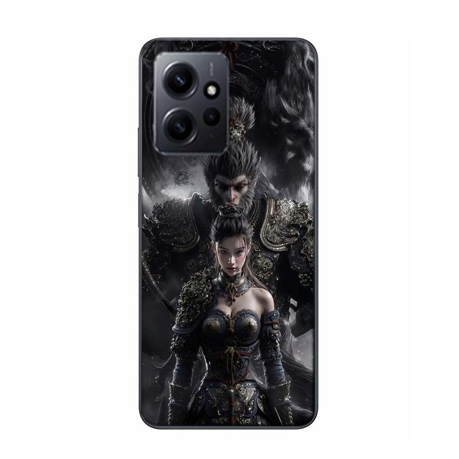 Black Myth Wu Kong Phone Case For Redmi Note 14 15 Pro 5G 13 12 Pro Plus 11 11T 11E 11S 10 Pro 10S 9 9S Cover Cell Clear TPU Cap