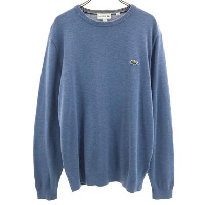 Long Sleeve Knit M Blue Sweater Men's Used