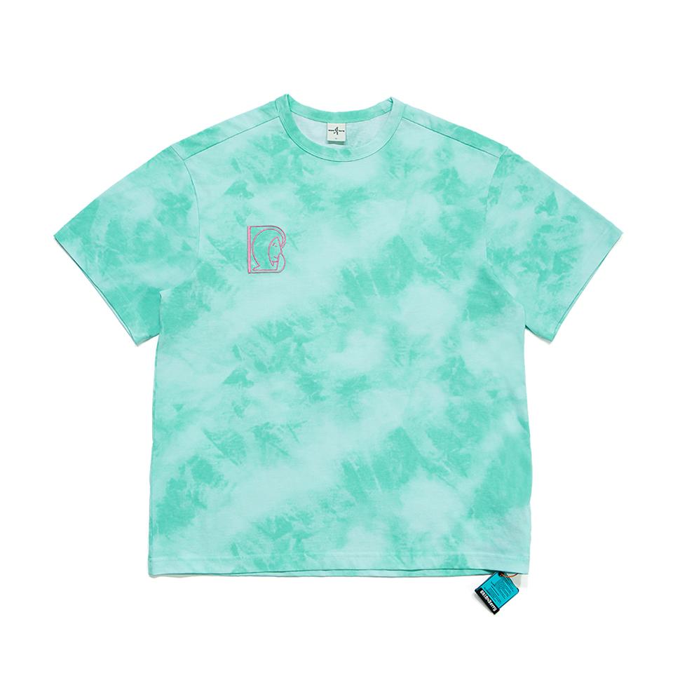 Brian Berry Poppy Dyeing Tee_Light Green L