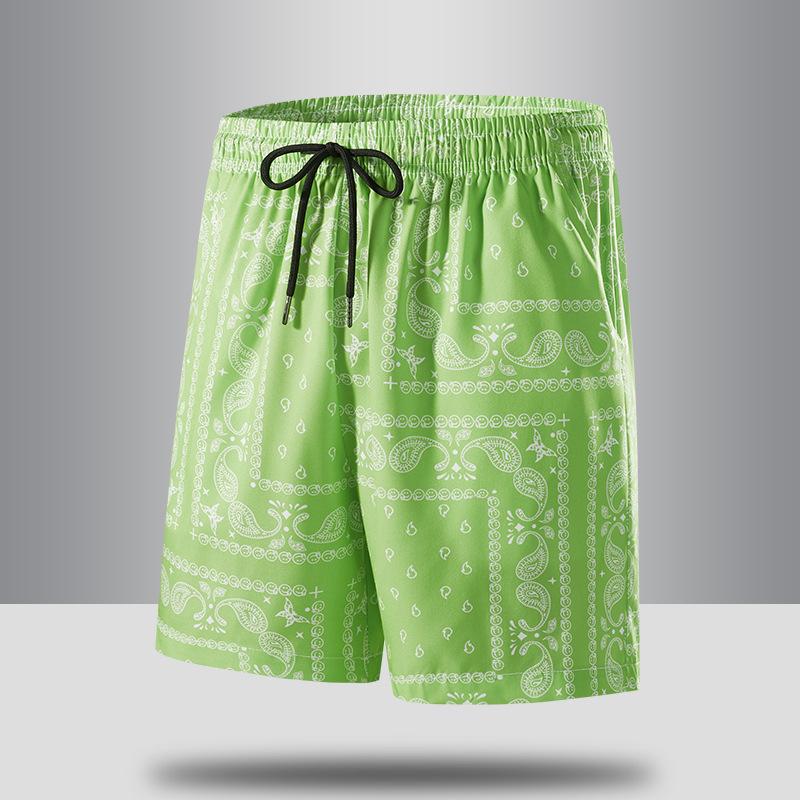 Vintage Graphic Beach Shorts for Men Summer Fashion 3D Printed Swim Trunks Loose Casual Thin Y2k Streetwear Hawaiian Short Pants