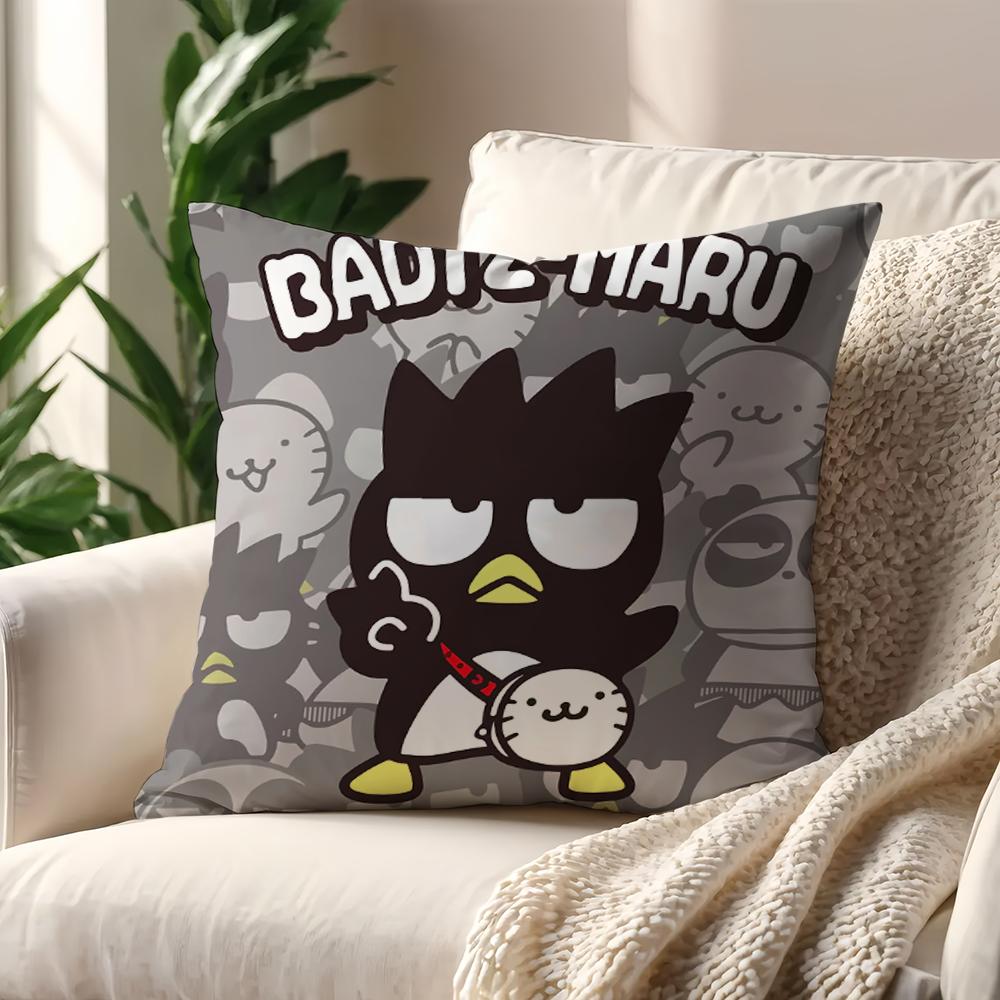 BadtzMaru Cartoon Cushion Cover For Pillow Printing Sofa Decoration Home Car Room Coffee Shop Office Nordic Simplicity