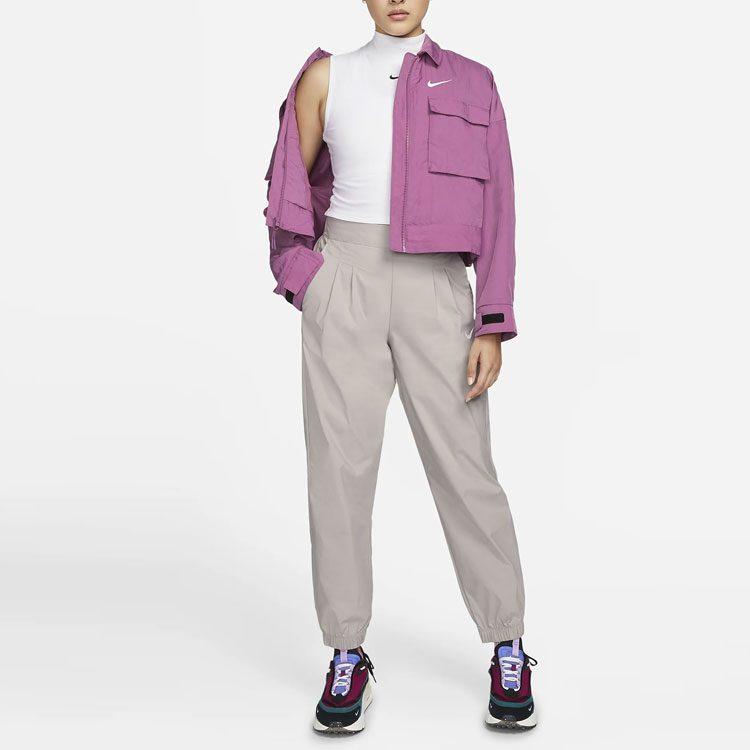 Nike Jackets Women's Burgundy Lapel Moderate Other DM6244-507