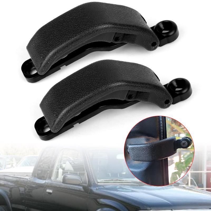 1/2 PIÈCES Verrou Loquet Fenêtre Arrière Gauche Droite Quatar 62910-89102 Pour Toyota Hilux Rn85 Tacoma 1989 - 2000 Noir Gris Verrou Loquet de Cabine
