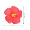 10Pcs Hibiscus Flowers Artificial Hawaiian Eva Material DIY Party Decoration Photography Prop Tropical Wedding Luau Supplies