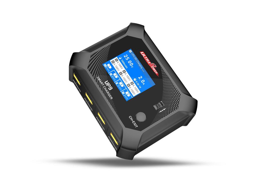 UltraPower UP9 100W 4-Channel Lithium Battery Charger for Model Aircraft
