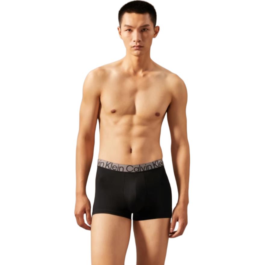 Calvin Klein Jacquard Waistband Low Rise Comfortable Simple Boxer Briefs 3 Pack Men underwear NP2686O-P2D