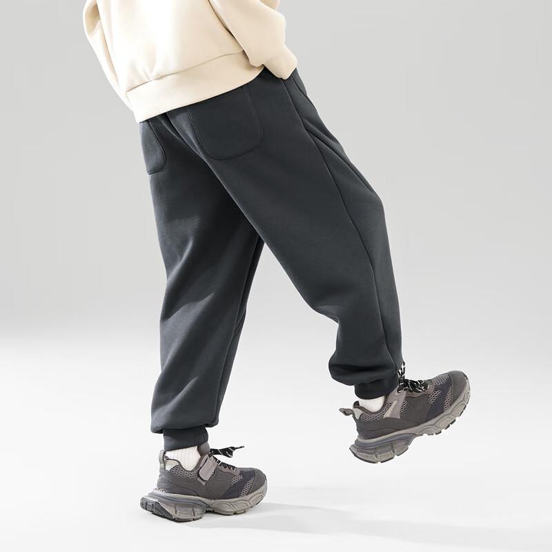 

EBAER Kids Fleece-Lined Warm Casual Pants M