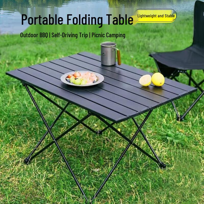 Portable Outdoor Camping Roll-Up Table