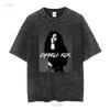Charli XCX Aesthetic Vintage T Shirt Style Bootleg 90s Charlie Minimal Black Music RnB For Fans long or short sleeves vintage