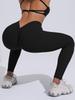 V-Shaped High-Elastic Hip-Lifting Pleated Yoga Pants - Popular in Europe & America for Training, Running & Fitness