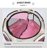 Octagonal Foldable Pet Playpen: Waterproof, Scratch-Resistant Whelping Box and Tent for Dogs and Cats.