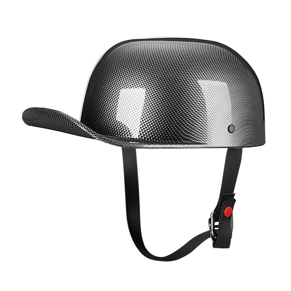 Retro Motorcycle Helmets DOT Approved Half Helmet Vintage Classic Fashion Cool Personality Capacete De Moto Helmet Men Women