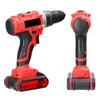 Household 3in1 Multifuctional Electric Drill Handheld Lithium Screwdriver 21V   Drill Brushed Motor 2 Speeds Control Stepless Speed Regulation Ro
