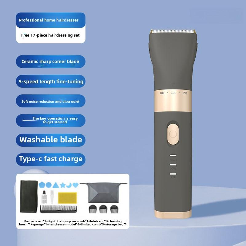 

Прозрачная Масляная Голова Электрические Пуш-Ножницы Профессиональные Водонепроницаемые для Всего Тела Стрижка Высокая Мощность Электрический Фейдер Специальные для Парикмахерской