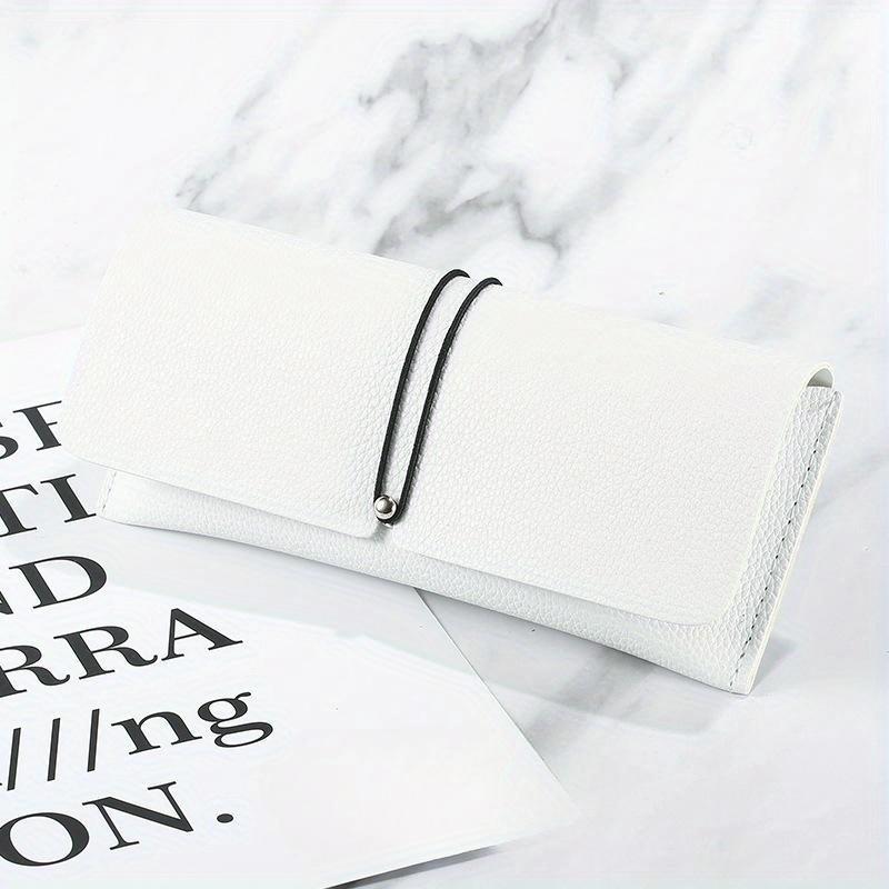 Glasses Case Cover with Rope Buckle Storage Box Sunglasses Case Pouch Eyewear Container Organizer