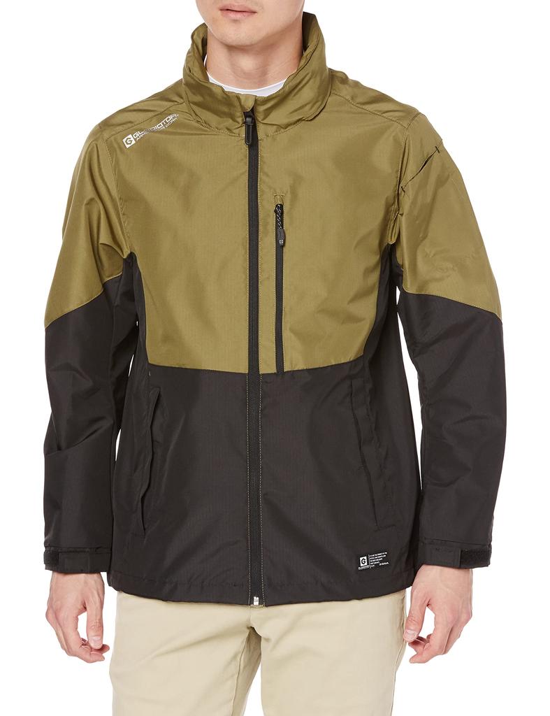 COCOS Nobuoka G-1036 Field Jacket, Khaki X Black, Size M