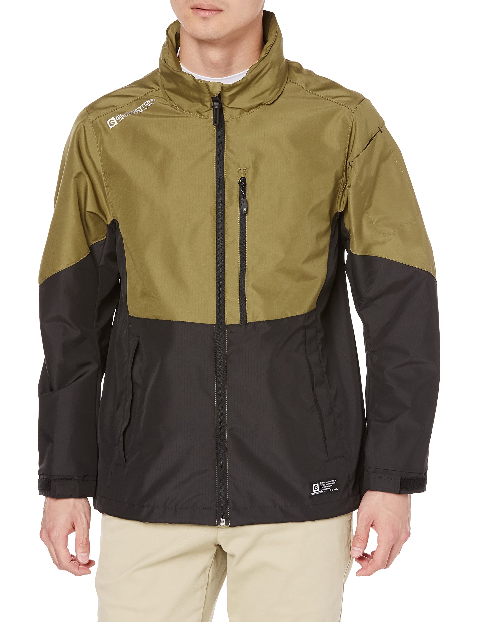 

COCOS Nobuoka G-1036 Полевая куртка, Хаки x Черный, Размер M