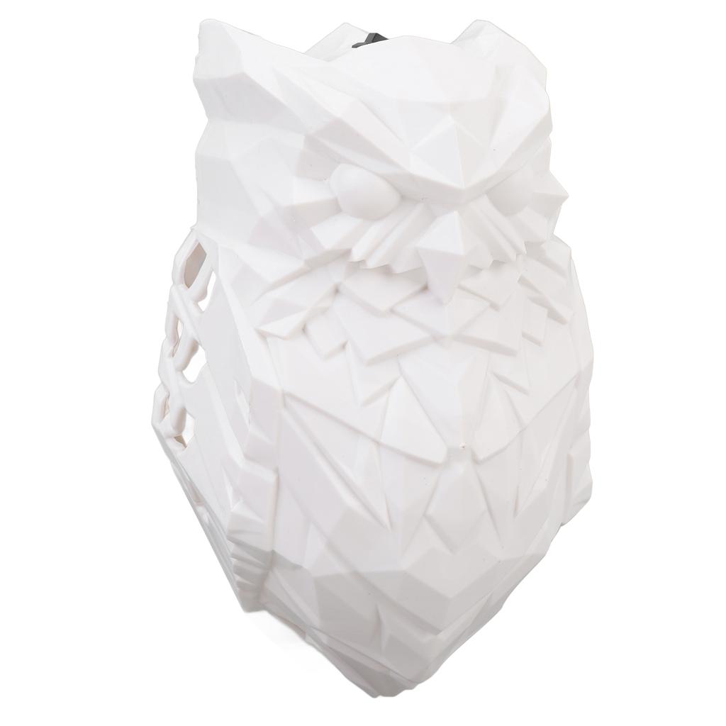3D Animal Owl Wall Light Plastic LED Battery Operated Owl Night Light Wall Decoration for Bedroom St