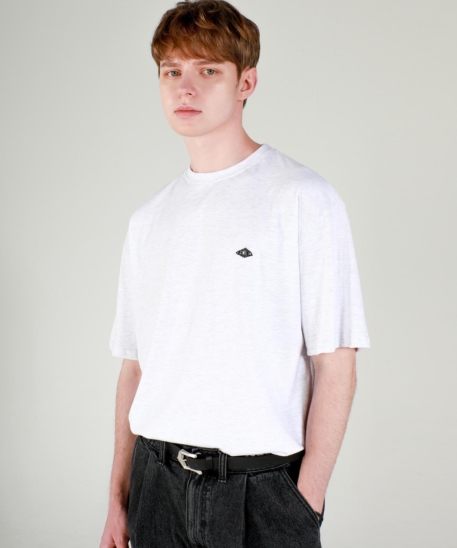Iesn Ensconce Point Wappen Oversized T-Shirt Melange L