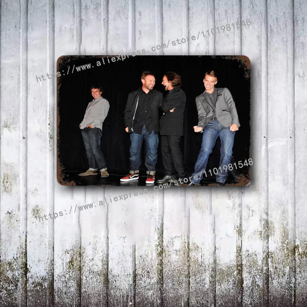 Pearl Jam Band metal Decor Poster Vintage Tin Sign Metal Sign Decorative Plaque for Pub Bar Man Cave Club Wall Decoration