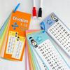 15-Pack Reusable Math Flash Cards, Wipe-Clean Times Tables (0-12) For Kids Math Practice, Multiplication Game Math Learning Aids