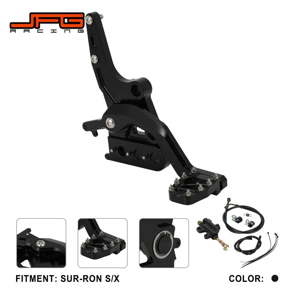 Motorcycles Accessories Aluminum Foot Brake Lever Kit CNC For Surron Sur Ron Sur-Ron Lightbee Light Bee X S Electric Dirt E-Bike