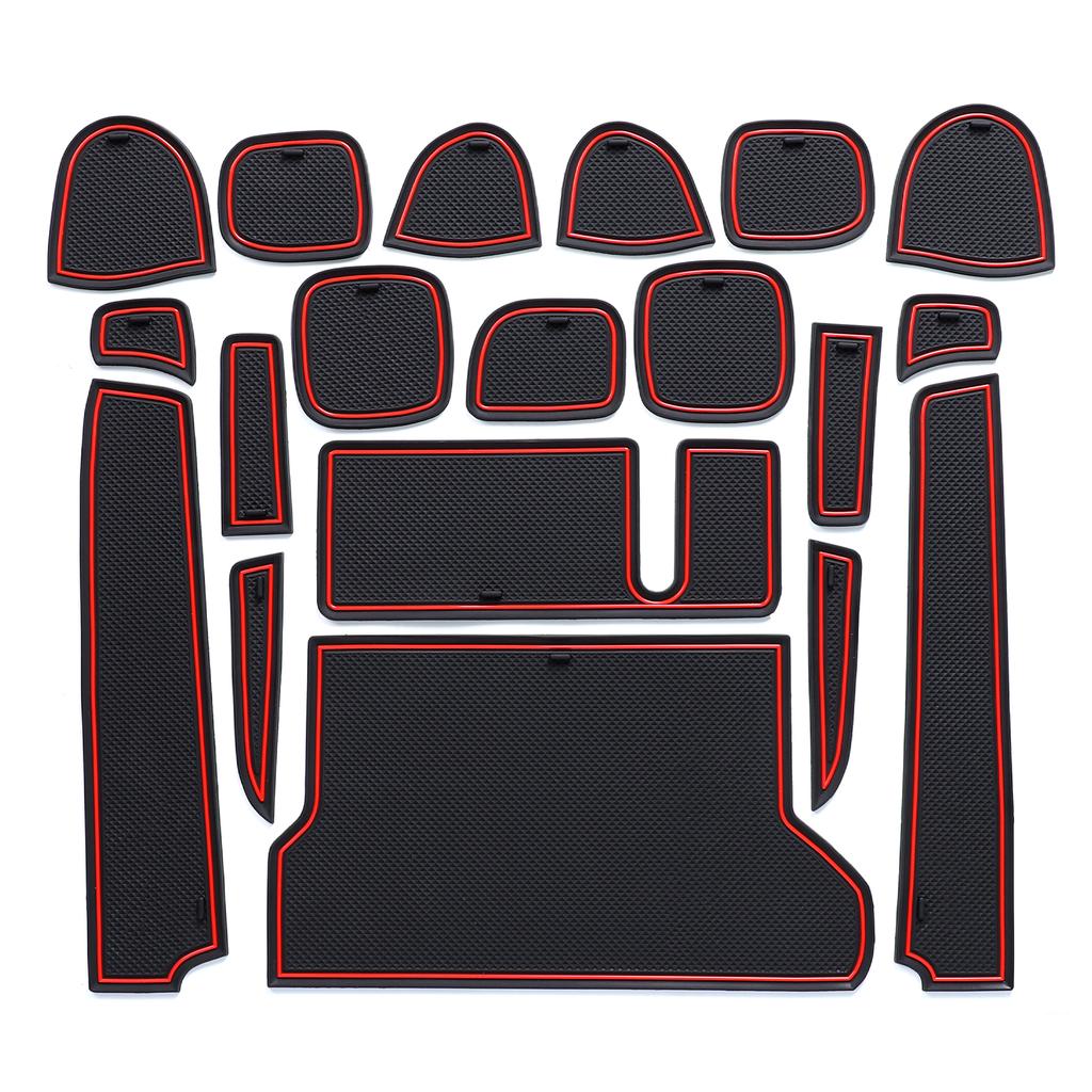 for Toyota Sienta 2025 2025 Anti-Slip Gate Slot Cup Mat Door Groove Pad Interior Accessories Rubber Coaster