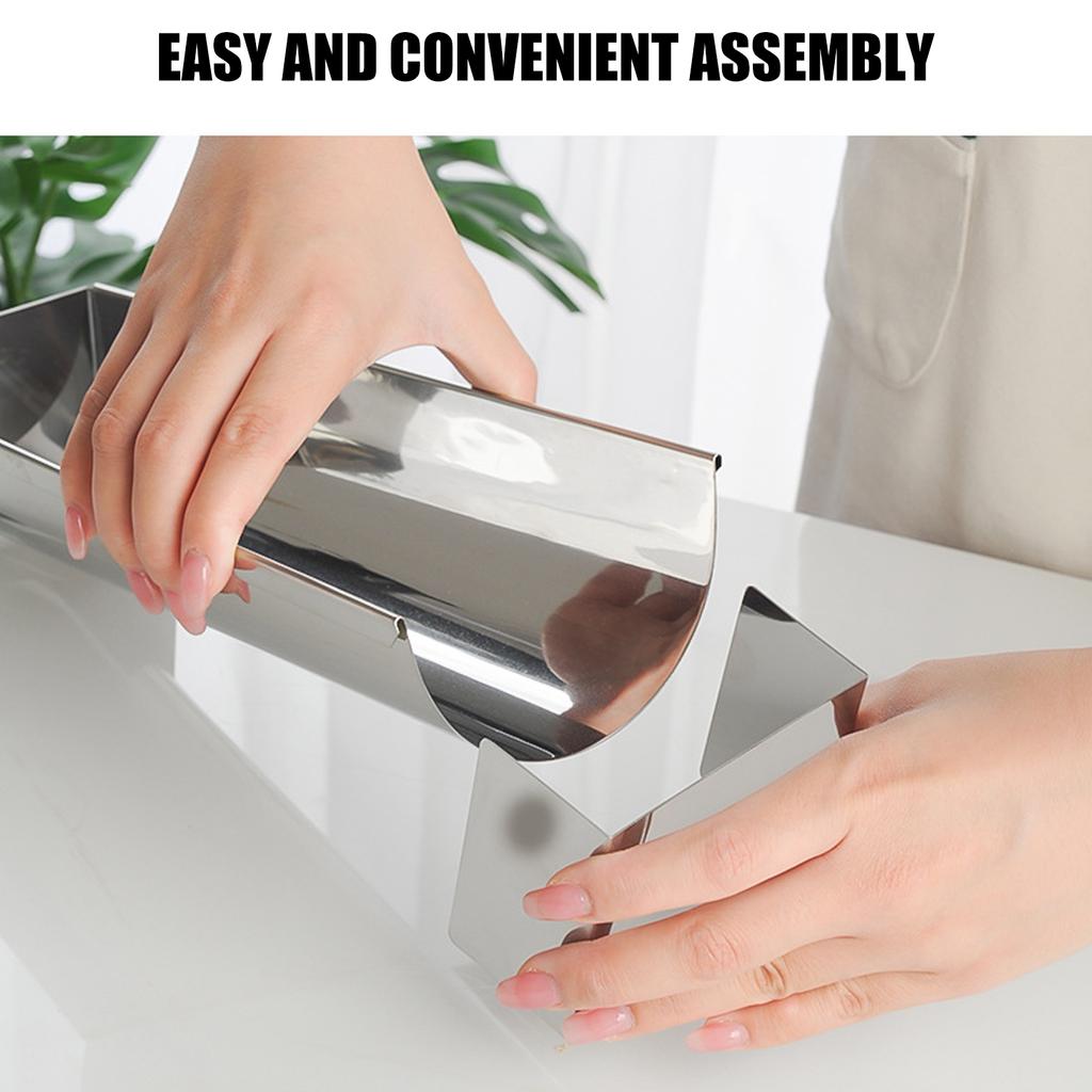 Professional Cakes Breads Crafting Bakewares Practical Cake Baking Molds Stainless Steel Mould for Sweet Treat Creation
