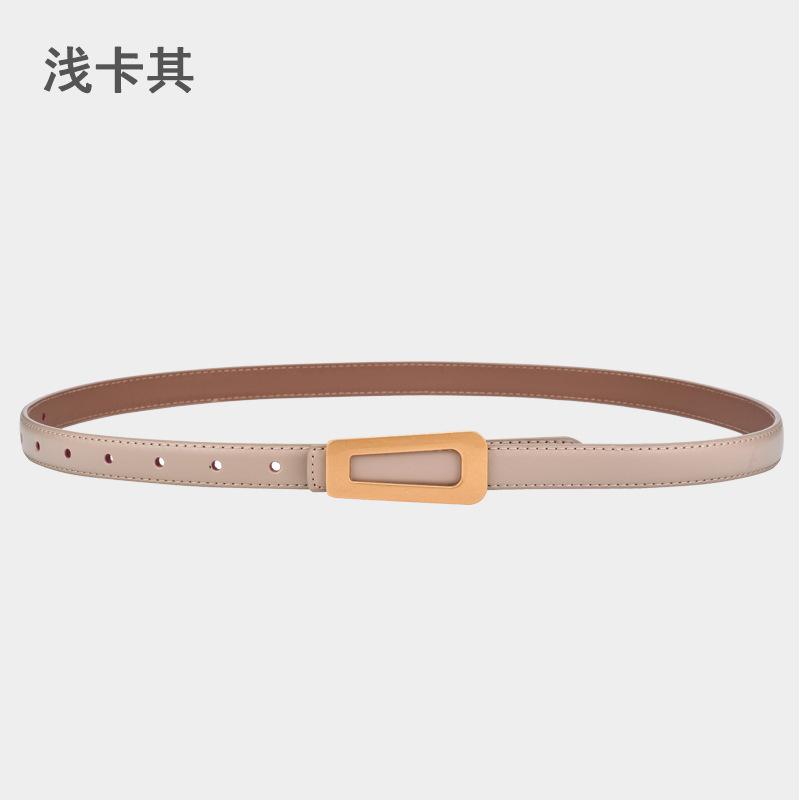 

Женский кожаный ремень Простой летний С джинсами Юбка Ремень Женский легкие хаки