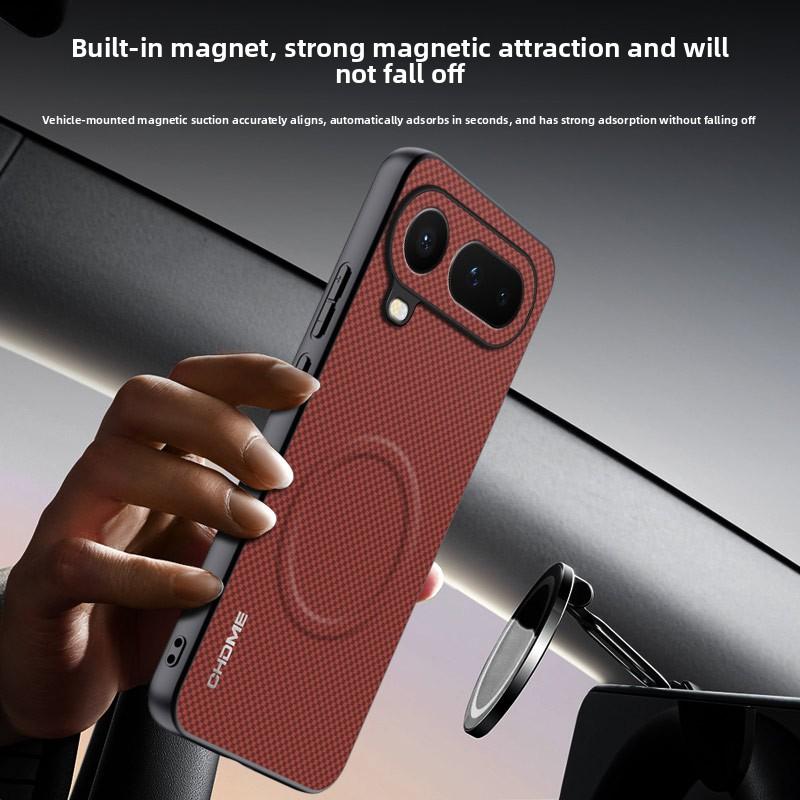 Magnetic Marking Pattern Leather Case for Honor Magic 8 Pro Air Lite 7 6 X70 X9d Ultra Thin for Magsafe Wireless Charging Cover
