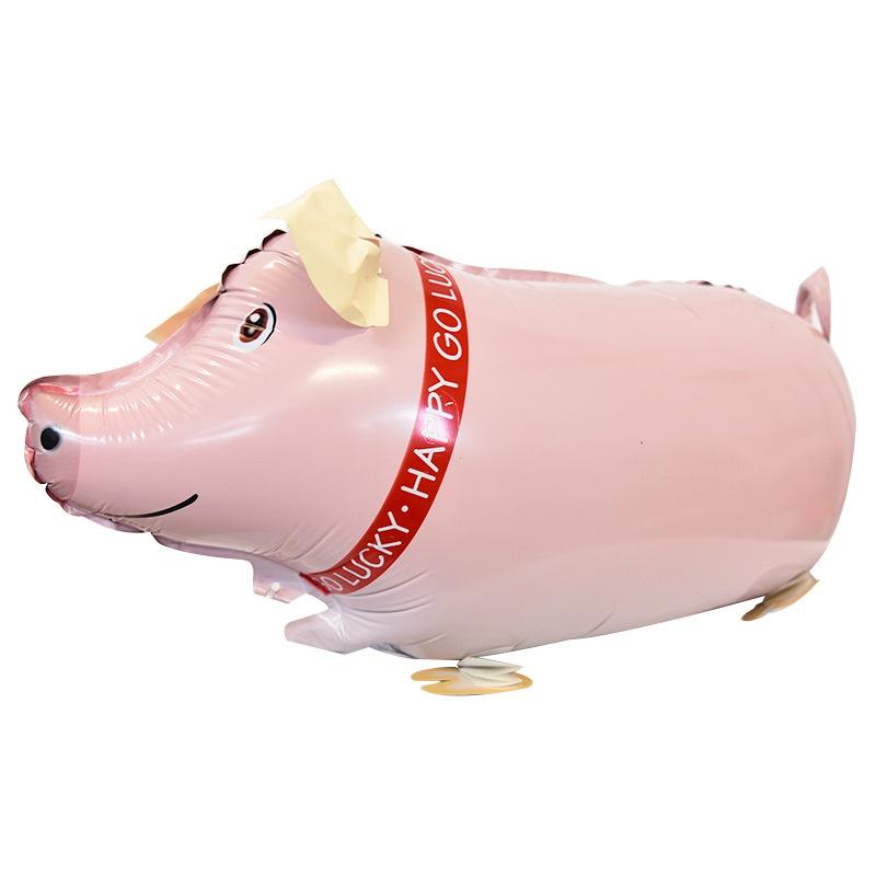 

Walking Pig Balloon Farm Animal Balloons Animal Foil Mylar Balloon for Party Graduation Birthday Decor Other