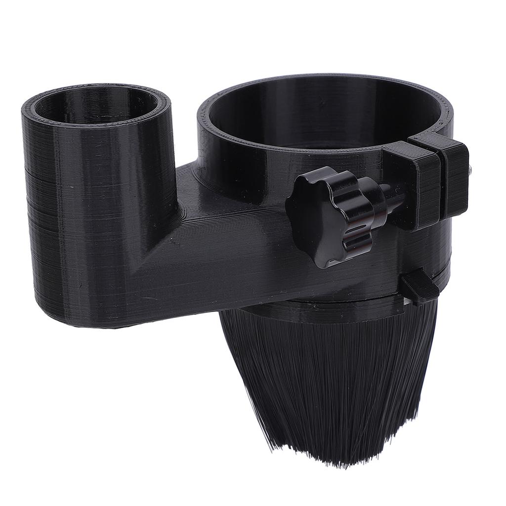 Cubierta de Polvo para Fresadora CNC 65mm Zapato de Polvo CNC para Motor de Husillo de 1.5kw Máquina de Grabado Limpiador de Cepillo Herramientas para Carpintería