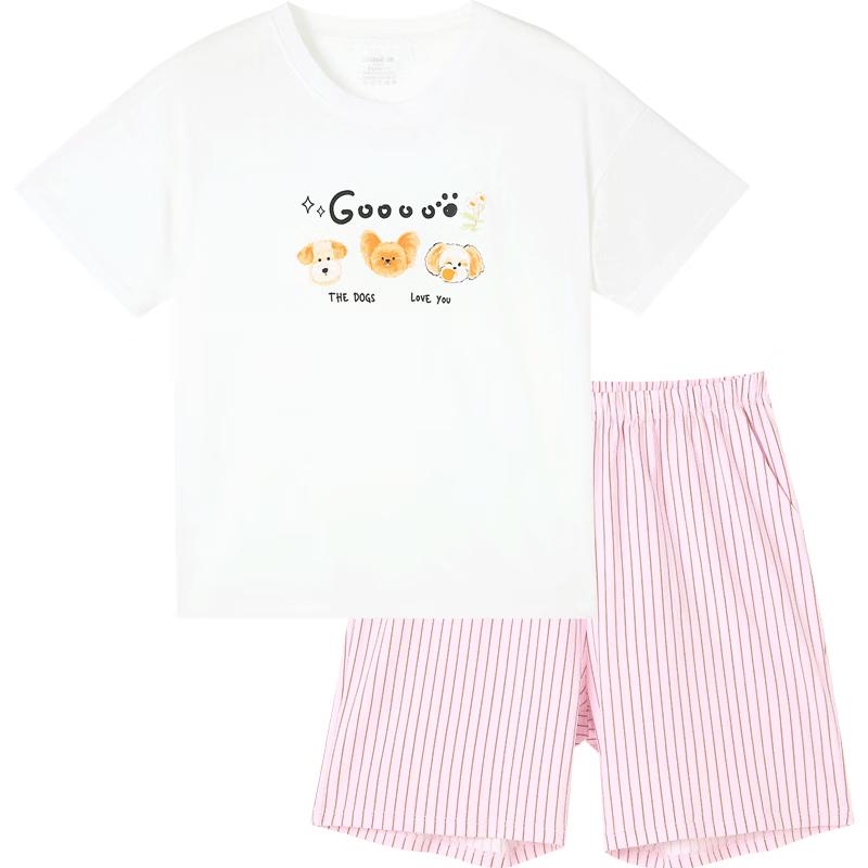 

Girls Soft Breathable Short-Sleeve Pajama Set 175