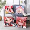 Cute Hot Girl Kawaii Sakura Miko Cushion Cover Decor Home Throw Pillow Covers For Couch Camping Pillow Cover Decorations