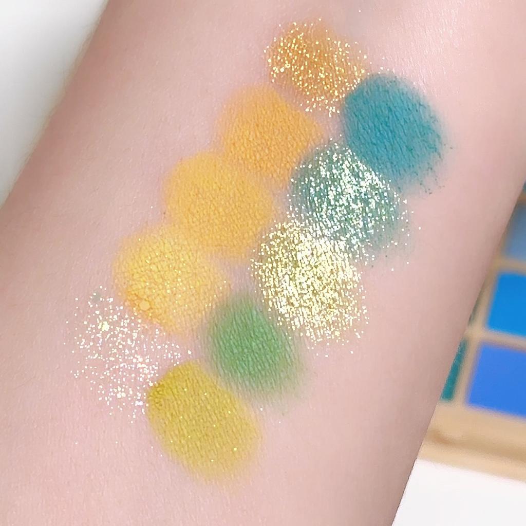 Color Eyeshadow Palette Stage Makeup 40 Colors Play Makeup Cos Makeup Special Disk Glitter Glitter Sequins June 1 Performance Eyeshadow Palette
