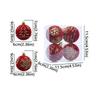 6CM Christmas Ball Ornaments Luxury Christmas Tree Decoration  Party Decoration