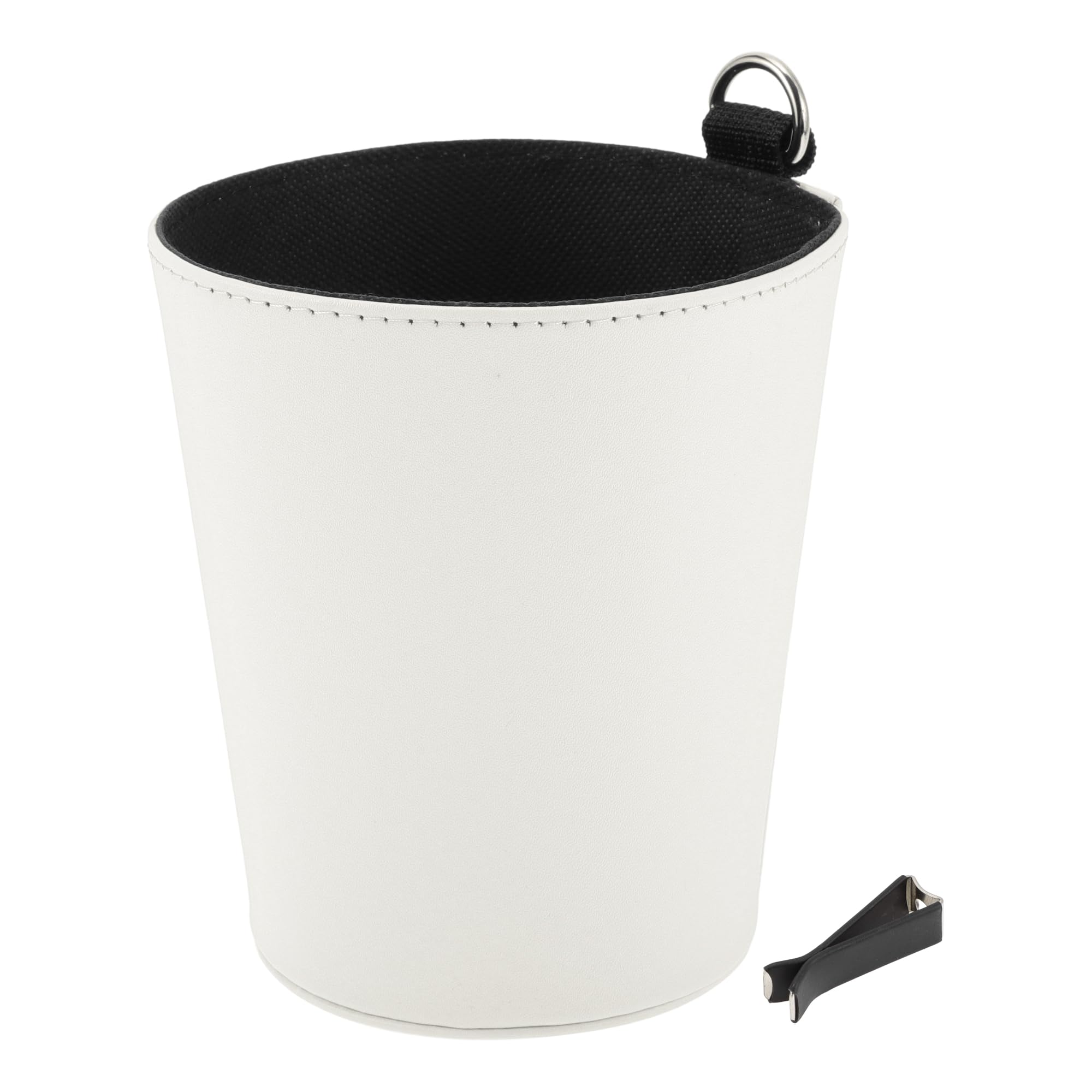 

INFINAUTO Car Trash Front Rear Seat 5.1 Wide 5.9 Tall Auto Trash Bin белый