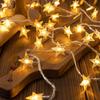 Star USB String Light Room Decoration Christmas Holiday Party Light Outdoor Camping Decorative Modeling Hanging Lamp