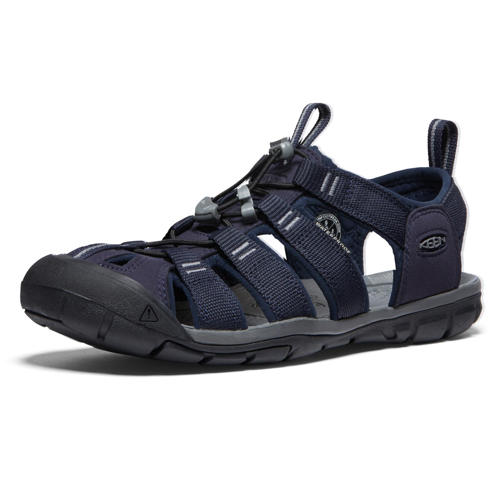 Sandals CLEARWATER CNX SKY cm [KEEN] Men s CAPTAIN/BLACK 26.0