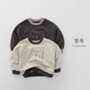 Color Block Loose Long Sleeve Kids Sweatshirt For Boys And Girls Casual Children Tops
