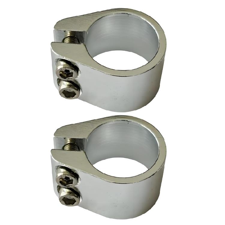 Aluminum Alloy Bicycles Seatpost Clamp 31.8/30.5Mm Seat Tube Tightener Clip Bikes Seatpost Collar for Folding Bike Part