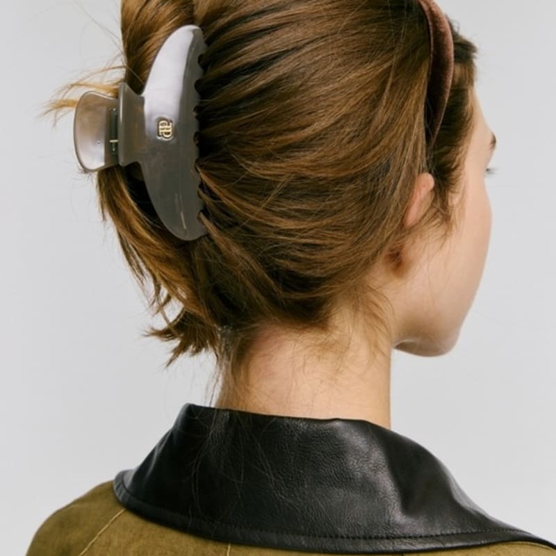 

DEPOUND cellulose hair claw - gray (M) gray