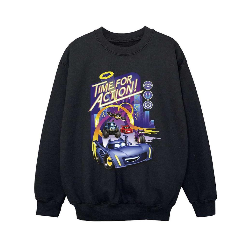 Batwheels Jungen-Sweatshirt „Zeit für Action“