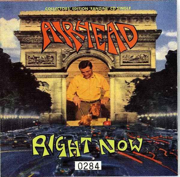 

CD AIRHEAD - Right now (Single-CD) KOW49CD,9031770 Korova 1992 Germany Rock Used