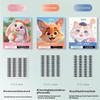 Eyeliner Stickers Lace Nature Clear Beige Stripe Self-Adhesive Waterproof Natural Eye Disposable Cosmetic Makeup