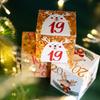 24Pcs Christmas Advent Calendar Box Kraft Paper Candy Gift Box 24 Days Countdown To Christmas Navidad New Year Decoration Supply