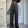 Flared Pants Women Loose Trousers Spring Autumn Casual Bottoms