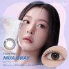 Eesle Moor Gray Colored Contact Lenses [10 lenses per box] Available with or without prescription, 1-day contact lenses (Moor Gray/-2.25)