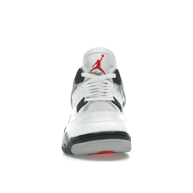 Pánské tenisky Air Jordan 4 Retro OG White Cement 2025 Summit-White Fire-Red Tech-Grey FV5029-100