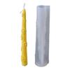 Long Rod Candle Molds Flower Silicone Moulds Handmade Ornament Molds Epoxy Resin Molds Plasters Molds for Candle Making